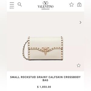 Valentino Rockstud Crossbody handbag purse